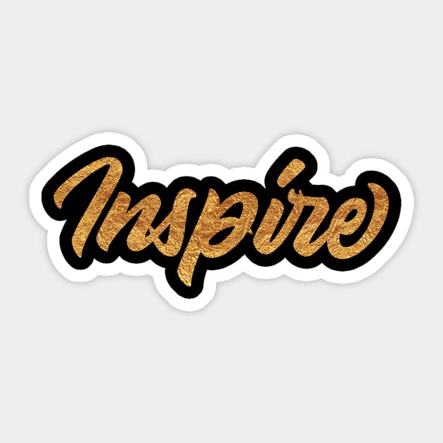 Inspire Sticker by Creative Has